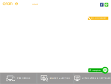 Tablet Screenshot of orange-thailand.com